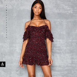 Leopard Ruffle Dress